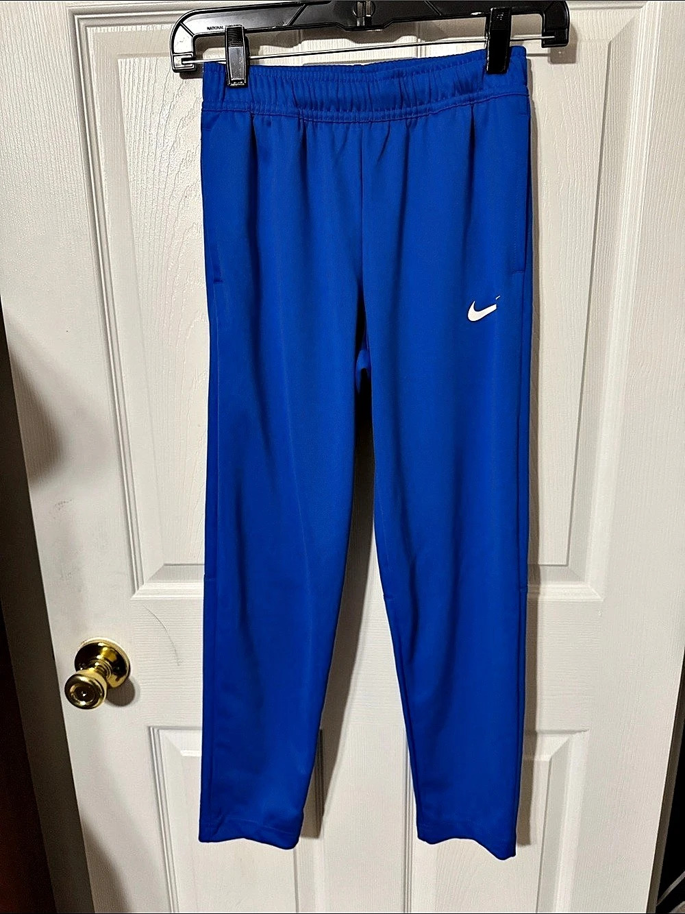 Nike Dri-FIT Boys' Blue Athletic Pants Size Medium Like New